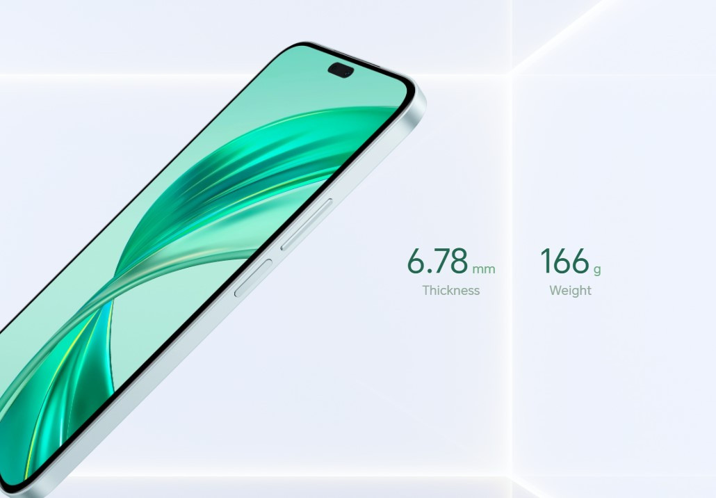 honor x8b 4G malaysia sleek slim design
