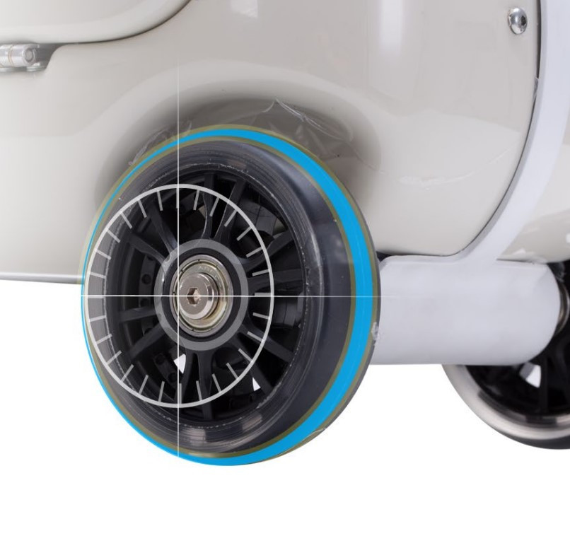 Airwheel SQ3 Kids Electric Luggage Malaysia lit up tyres