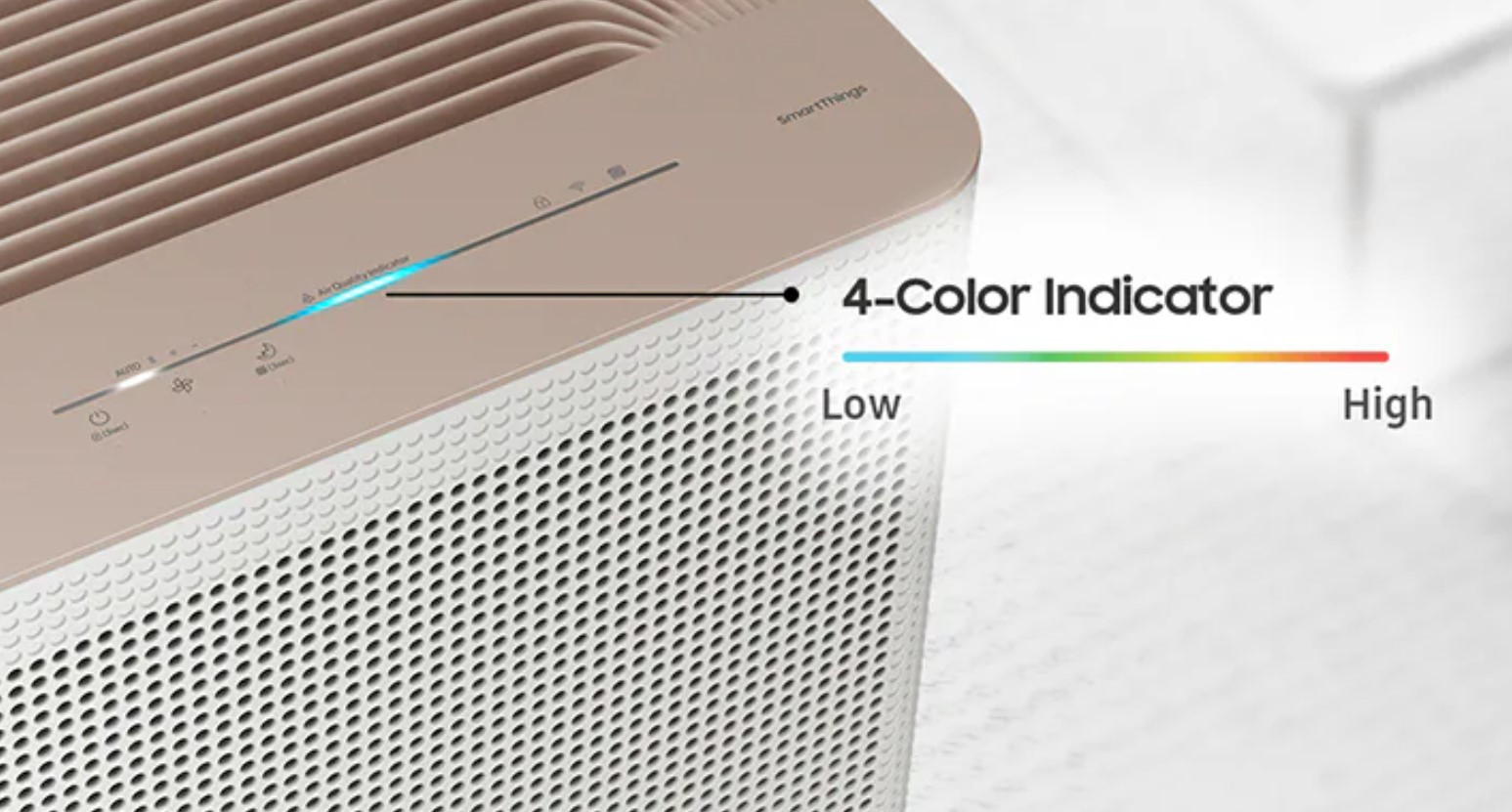 Samsung Smart Air Purifier40m² malaysia instant purity check