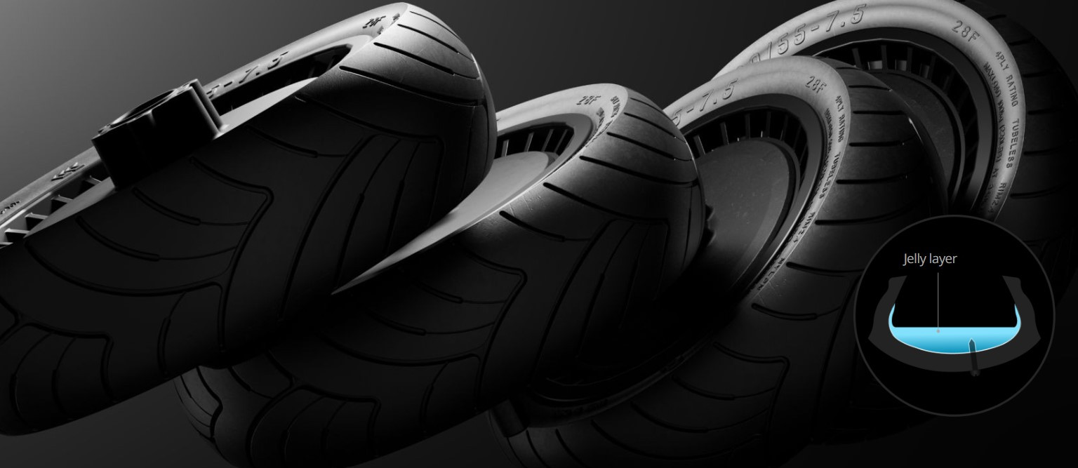 Segway GT3 Pro Super Scooter self sealing tyres malaysia
