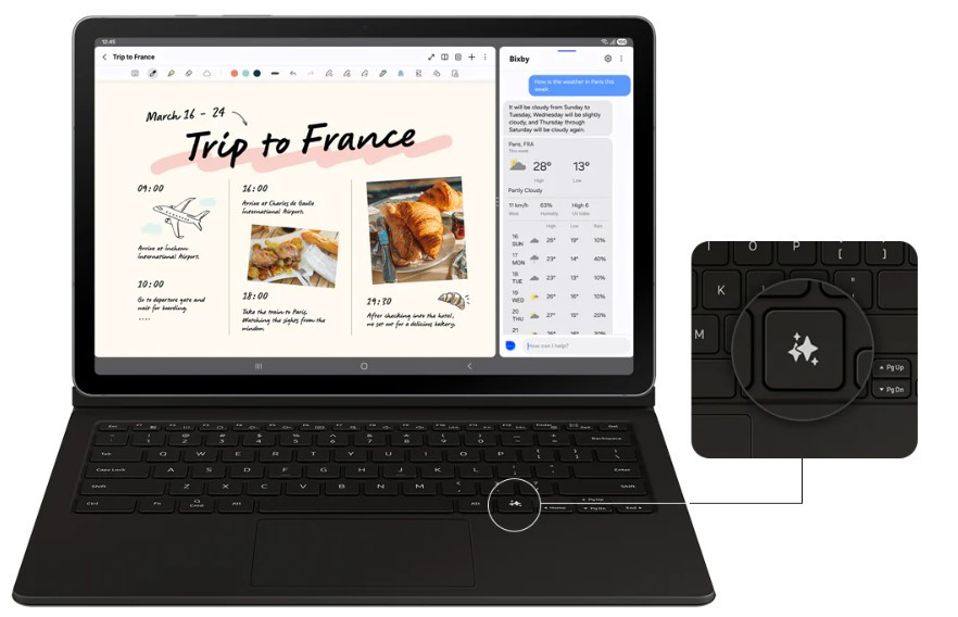 Samsung Galaxy Tab S10 Lite Malaysia Galaxy AI key