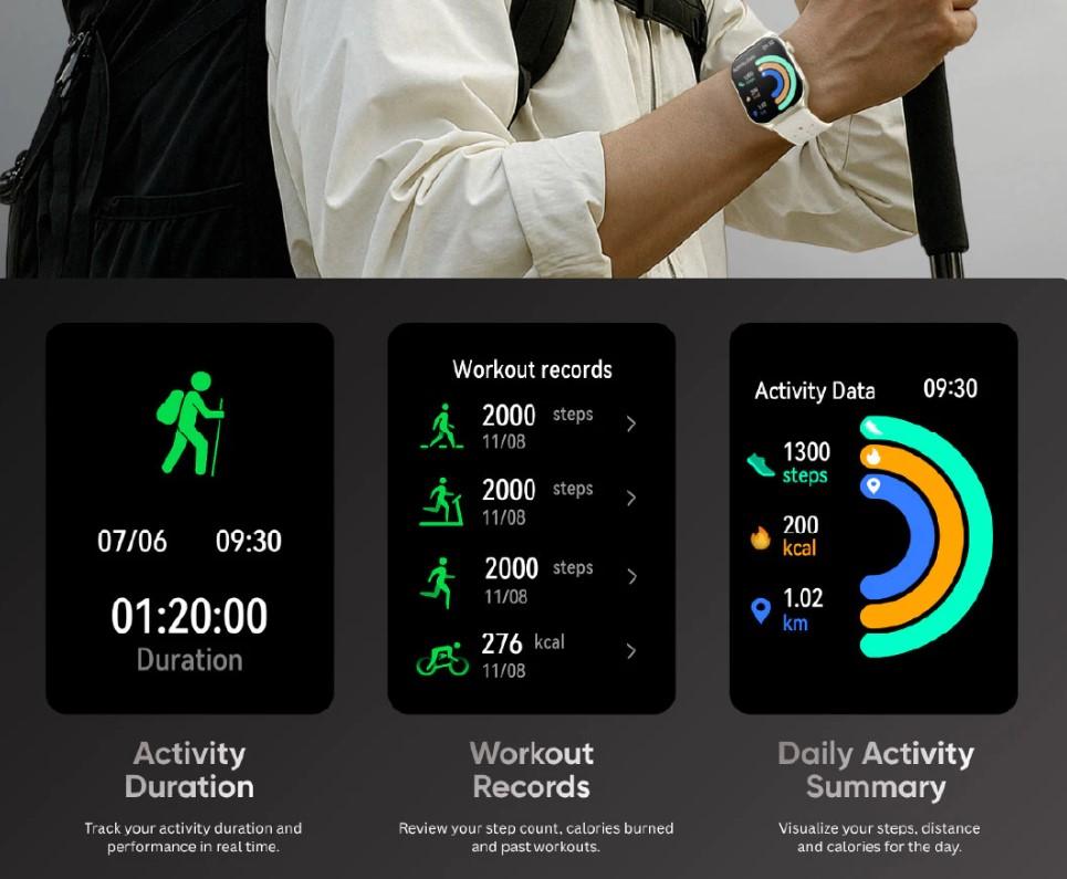 Techlife Smart Watch L2 Malaysia health fitness tracking