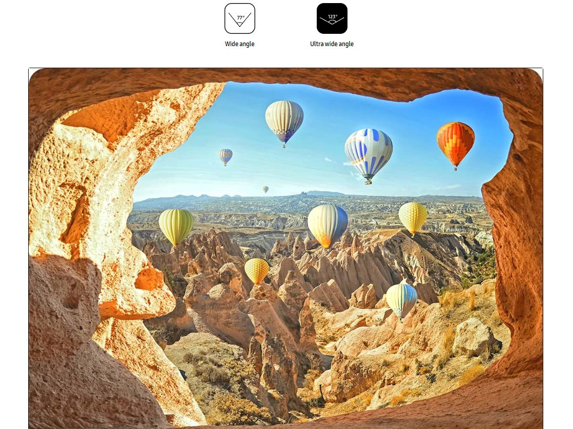 Samsung Galaxy M33 5G ultra wide camera