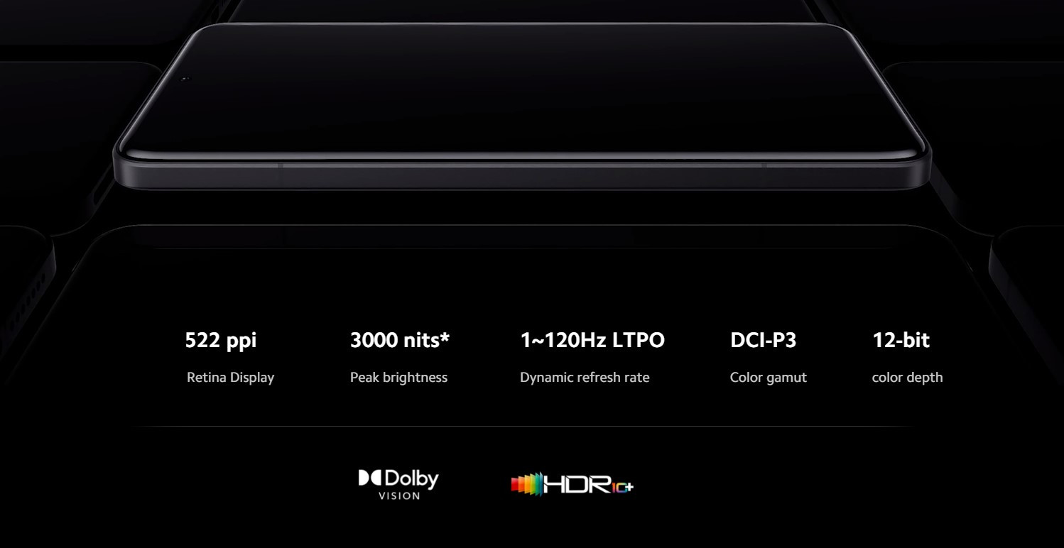 Xiaomi 14 Ultra malaysia wqhd+ display