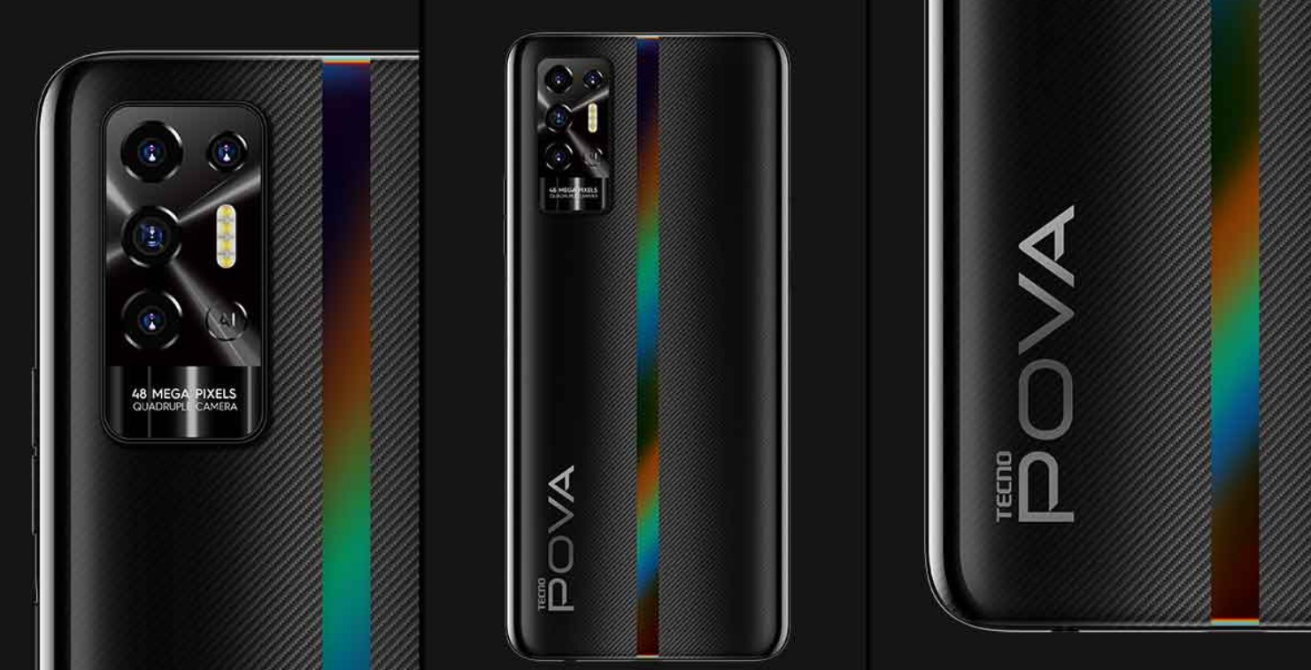 Tecno Pova 2 design