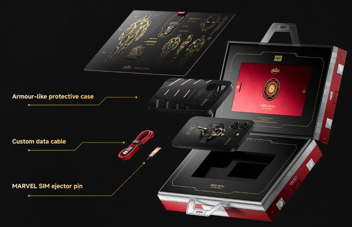 Poco X8 Pro Malaysia Iron Man Advanced Technology