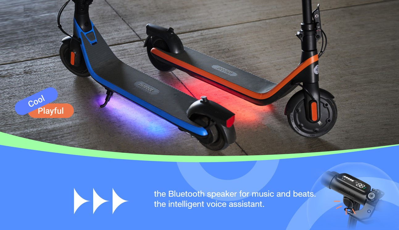 Segway-Ninebot Electric KickScooter C2 Pro malaysia rim light