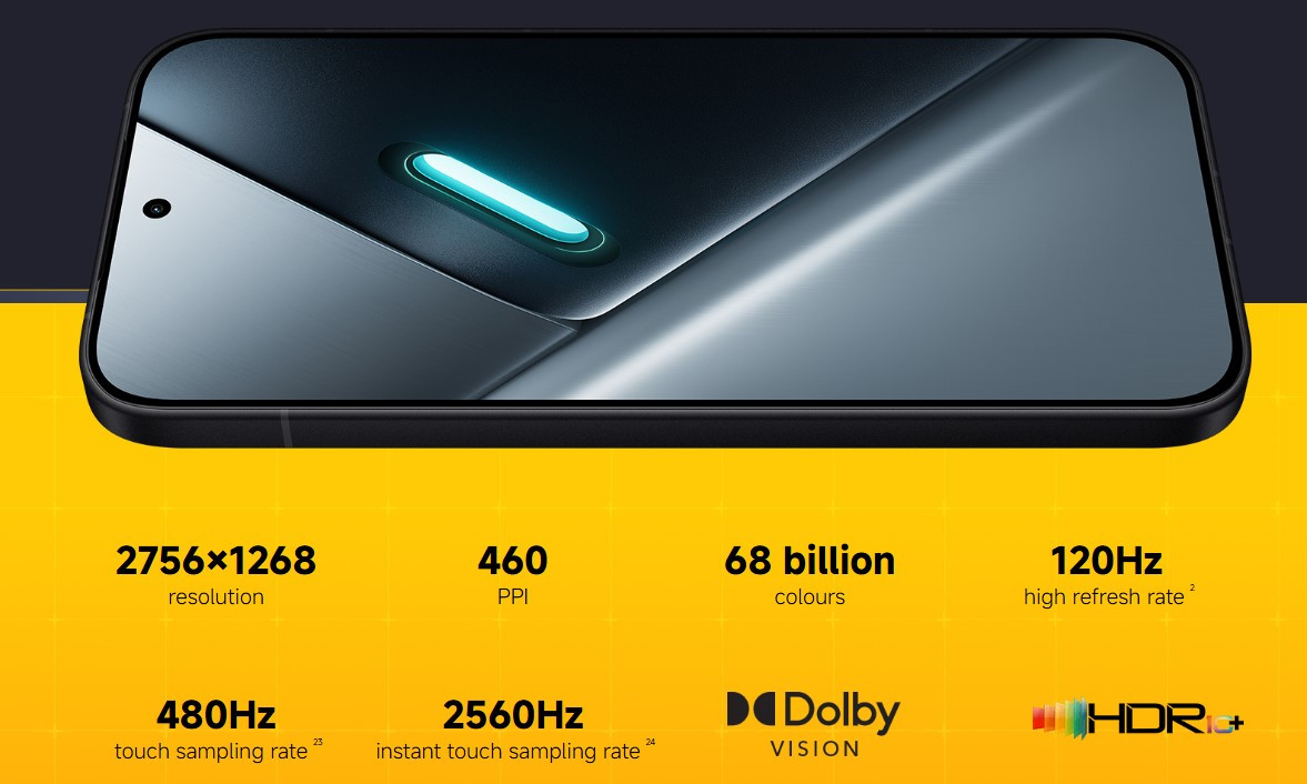Poco X8 Pro Malaysia Ultra-Slim AMOLED Display