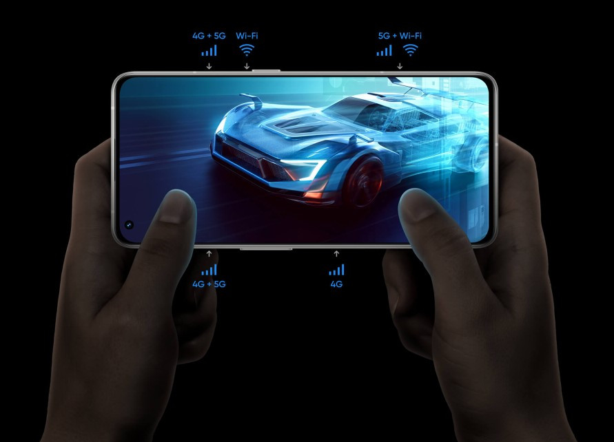 Realme GT 2 Pro Malaysia antenna array matrix system