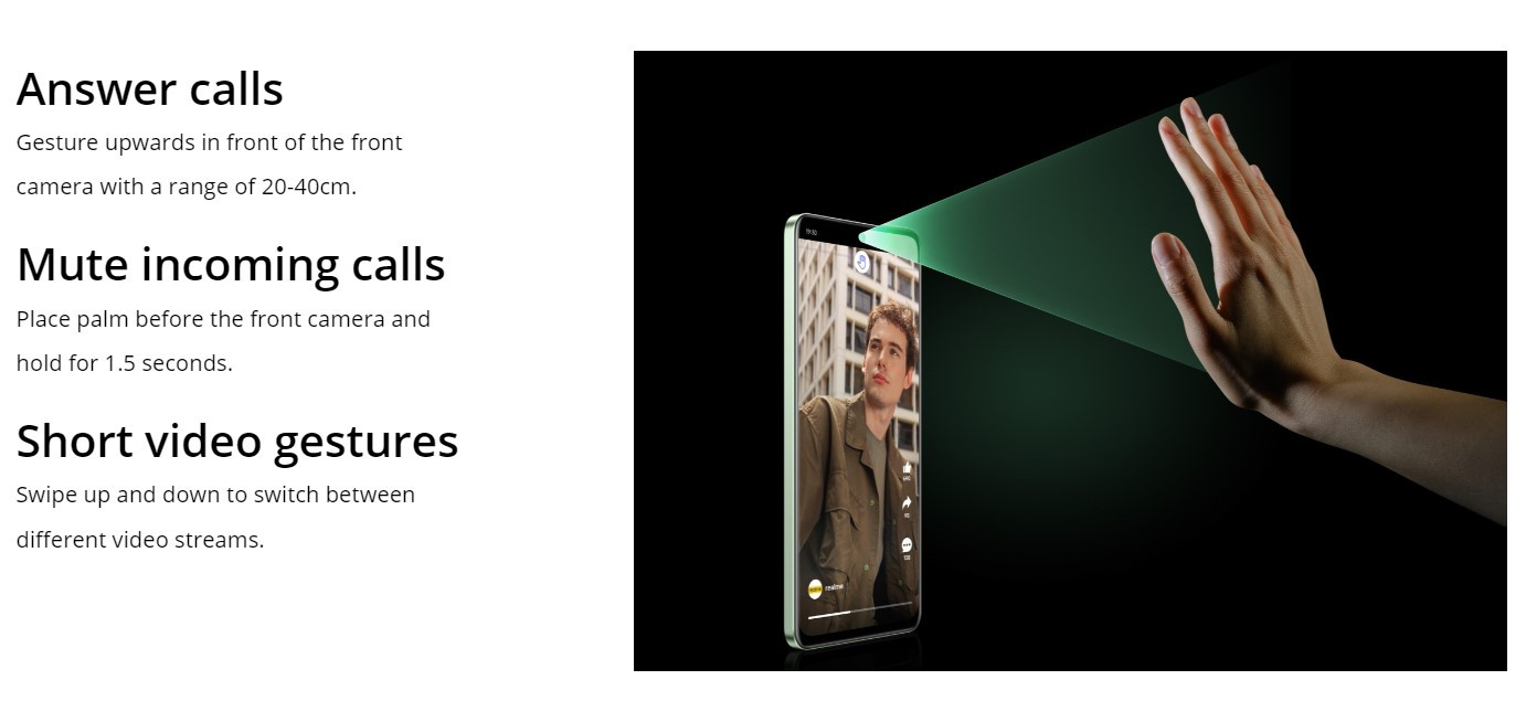 Realme 12X 5G malaysia air gestures ai