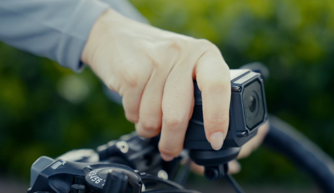 ddpai ranger optional accessories mount with bicycle