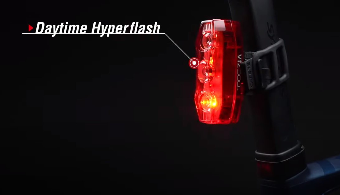 cat eye viz300 safety light daytime hyperflash