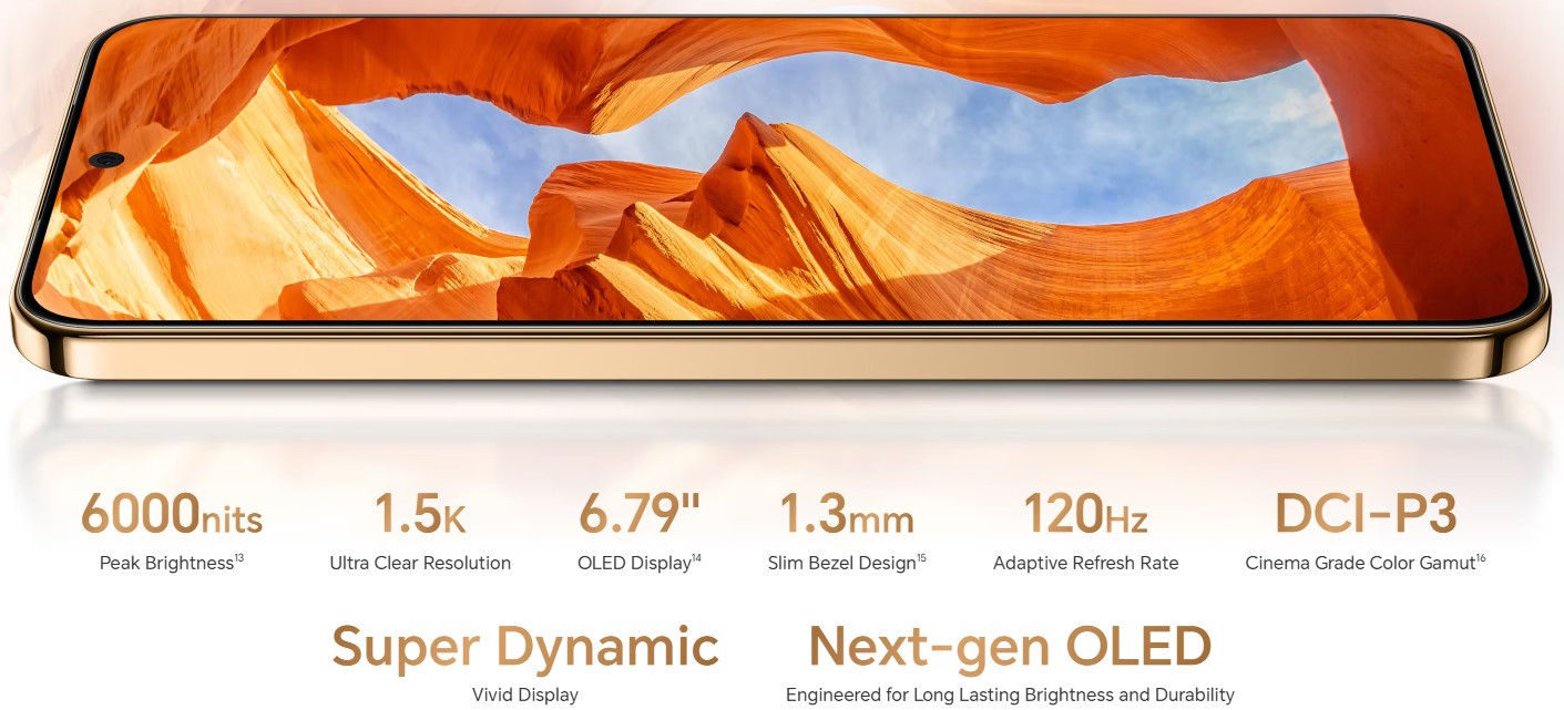 Honor X9d 5G malaysia 120Hz OLED display