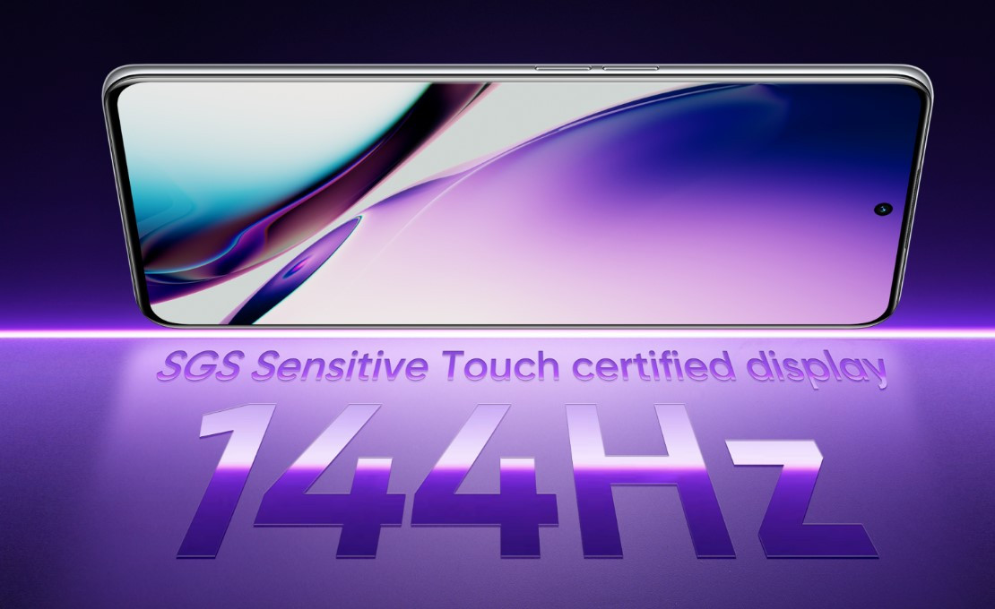 realme gt3 144hz screen