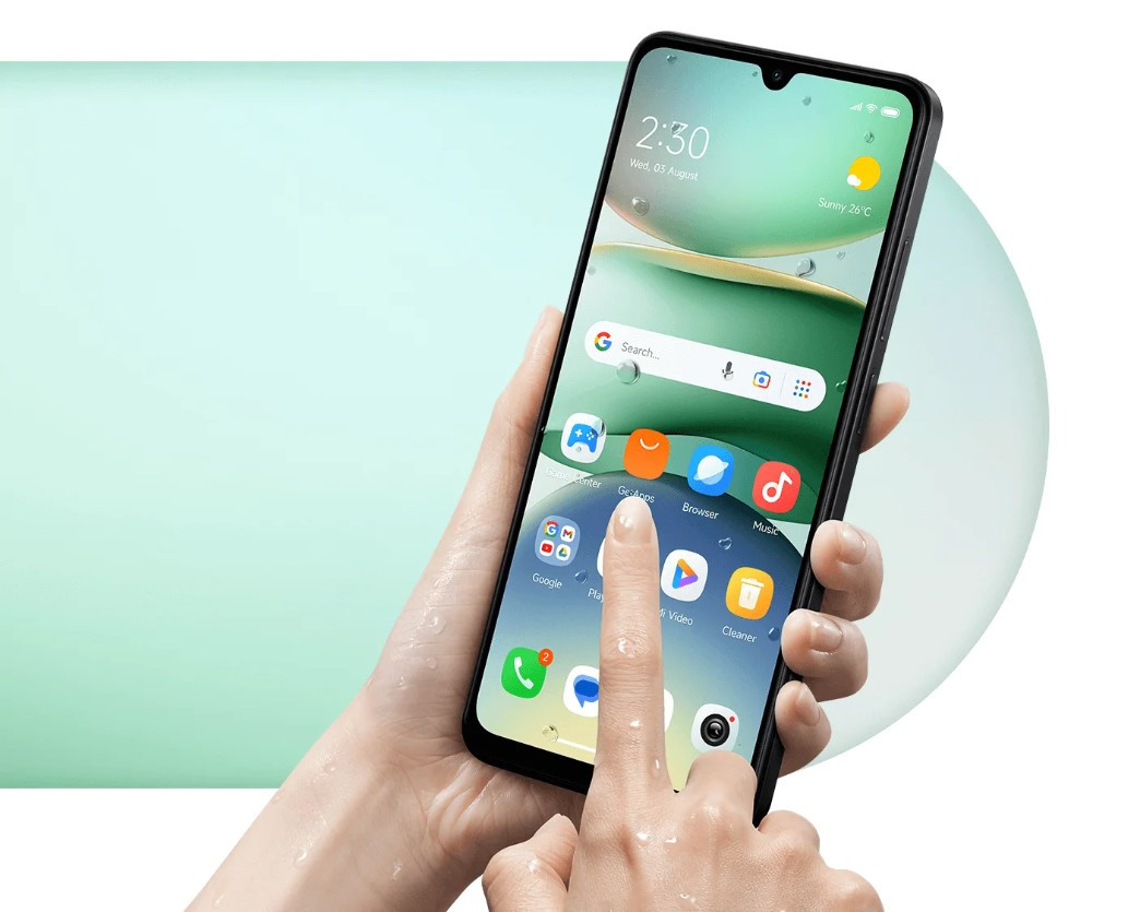 Xiaomi Redmi A5 malaysia wet touch technology