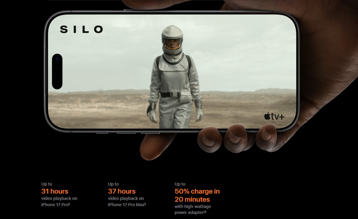 iPhone 17 Pro Max Malaysia long-lasting battery life