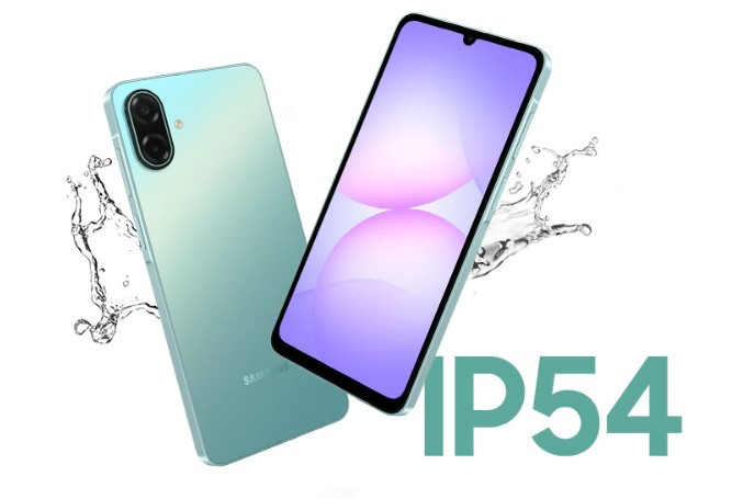 Samsung Galaxy A07 5G Malaysia IP54 dust water resistance