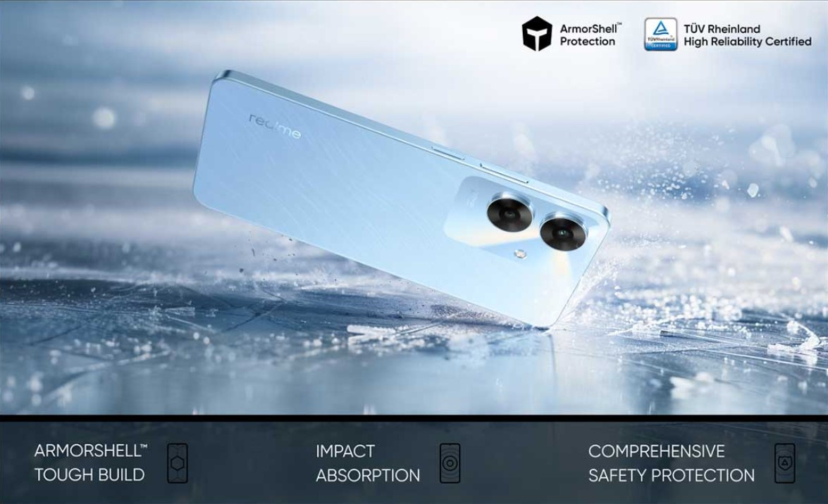 Realme Note 60 build to last