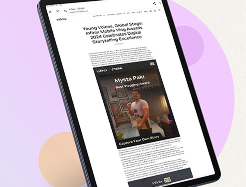 Infinix XPAD 30E Tablet Malaysia AI Screen Recognition
