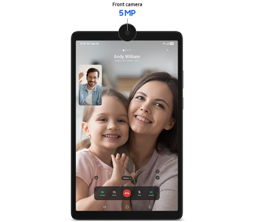 Samsung Galaxy Tab A11 malaysia clear video calls 5mp