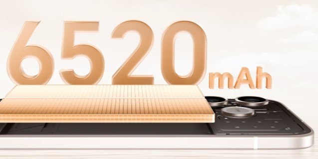 Honor 600 Lite Malaysia 6520mAh Long-lasting Battery