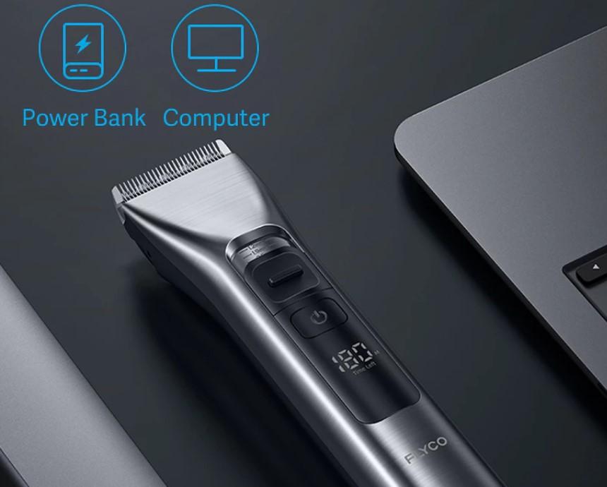 FLYCO Hair Clipper FC5916 Malaysia USB Type C charging convenience