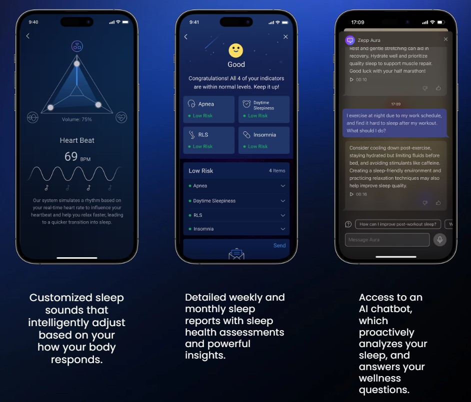 Amazfit Helio Ring malaysia personal sleep coach ai