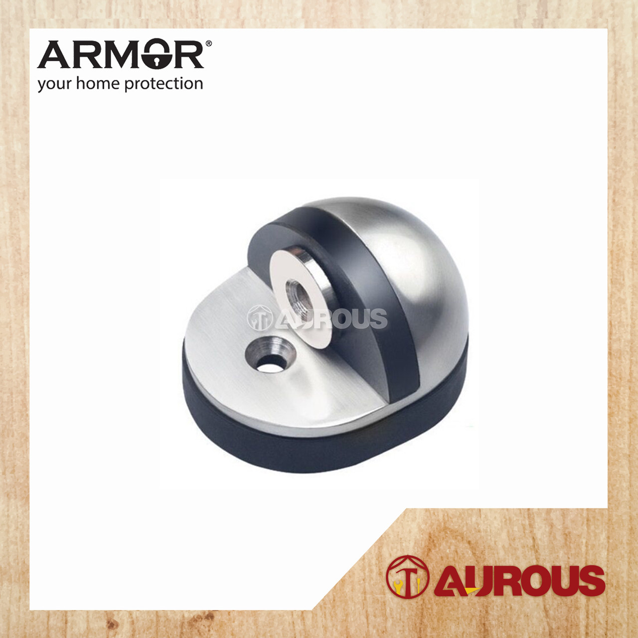 ARMOR DOOR STOPPER DOOR HOLDER WITH RUBBER FOR WOODEN ROOM