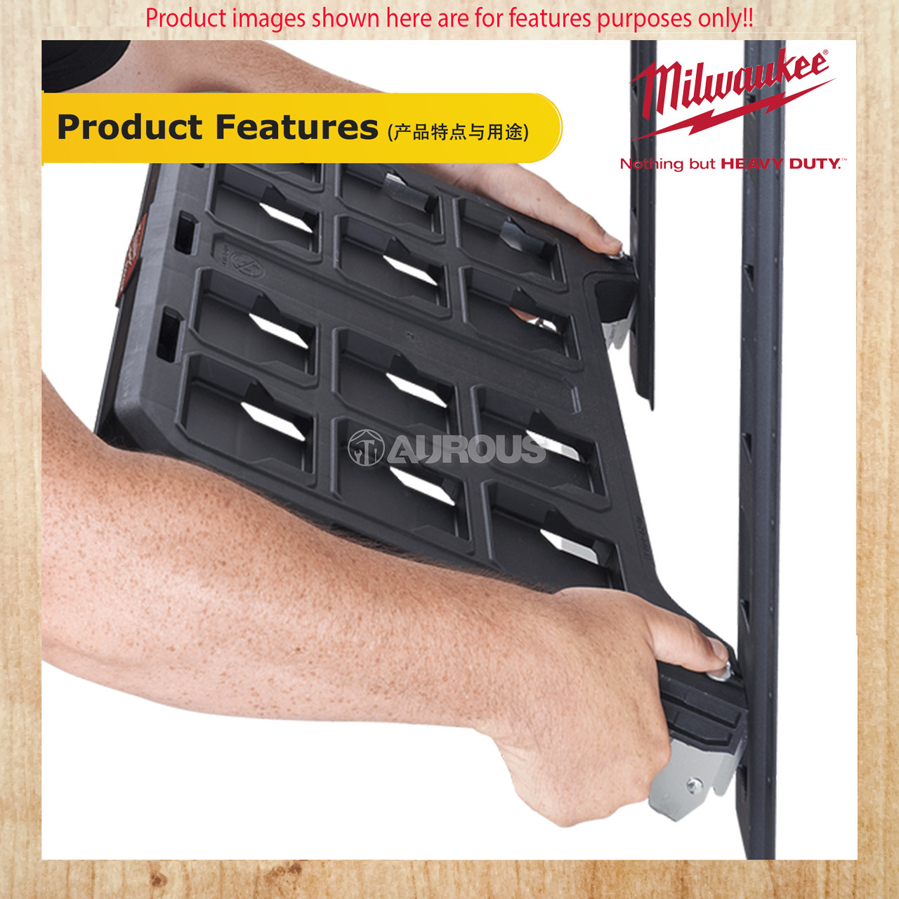 MILWAUKEE PACKOUT SHELVING RACKING KIT (48-22-8480) - Aurous | Tick ...