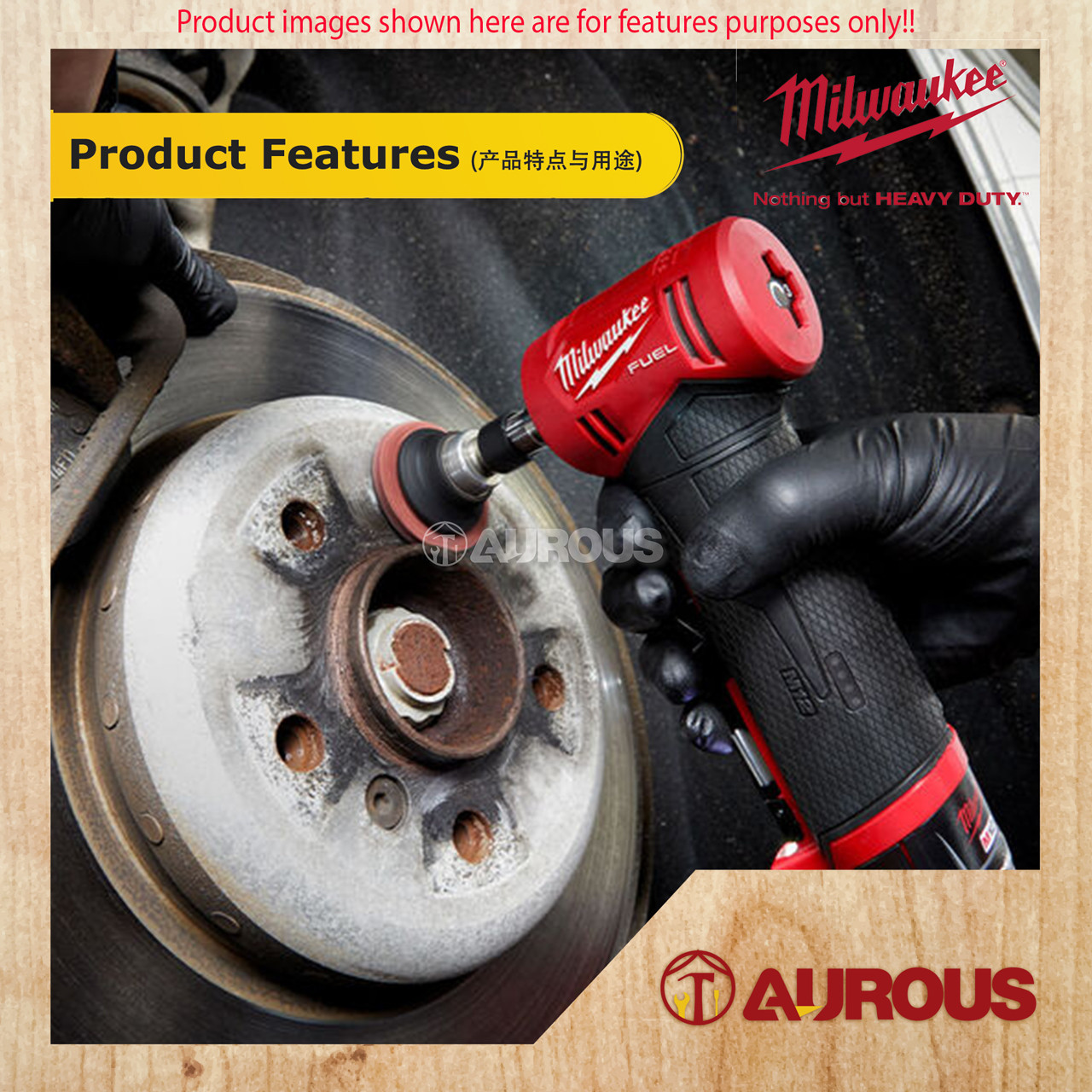 MILWAUKEE M12 FUEL RIGHT ANGLE DIE GRINDER M12 FDGA0 (BARE TOOL