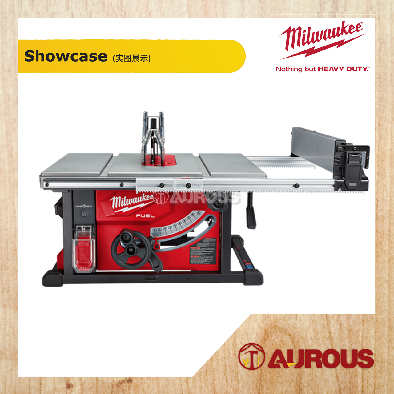 MILWAUKEE M18 FUEL 210MM TABLE SAW & TABLE SAW STAND M18 FTS2100 (BARE