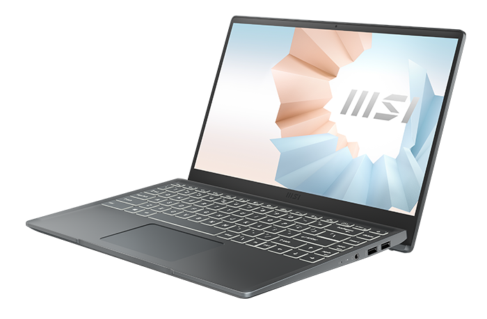 Windowsノート本体 MSI Modern14 B10MW (10th i3/16GB/500GB) MSI Modern 14 B10MW-442 14