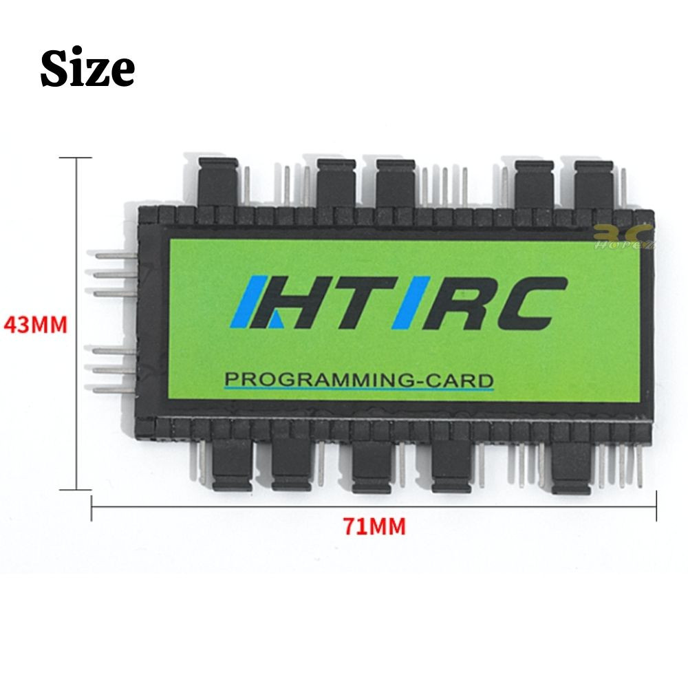 HTIRC Programming Card for Hornet and Dragonfly ESC HTIRC-Card – RC HOPEZ