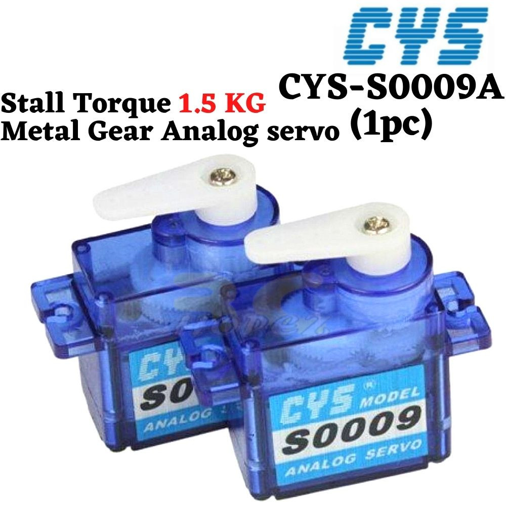 2PCS Analog 27g Metal Gear Servo CYS S0270 For 1/12 RC Boat Buggy - Foto 8