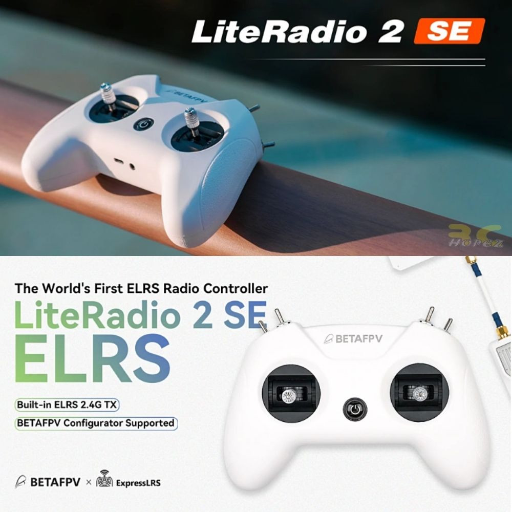 BETAFPV LiteRadio 2 SE Télécommande Frsky - Radio Transmitter Pour Drones FPV - Mode 2 - Compatible Simulateur