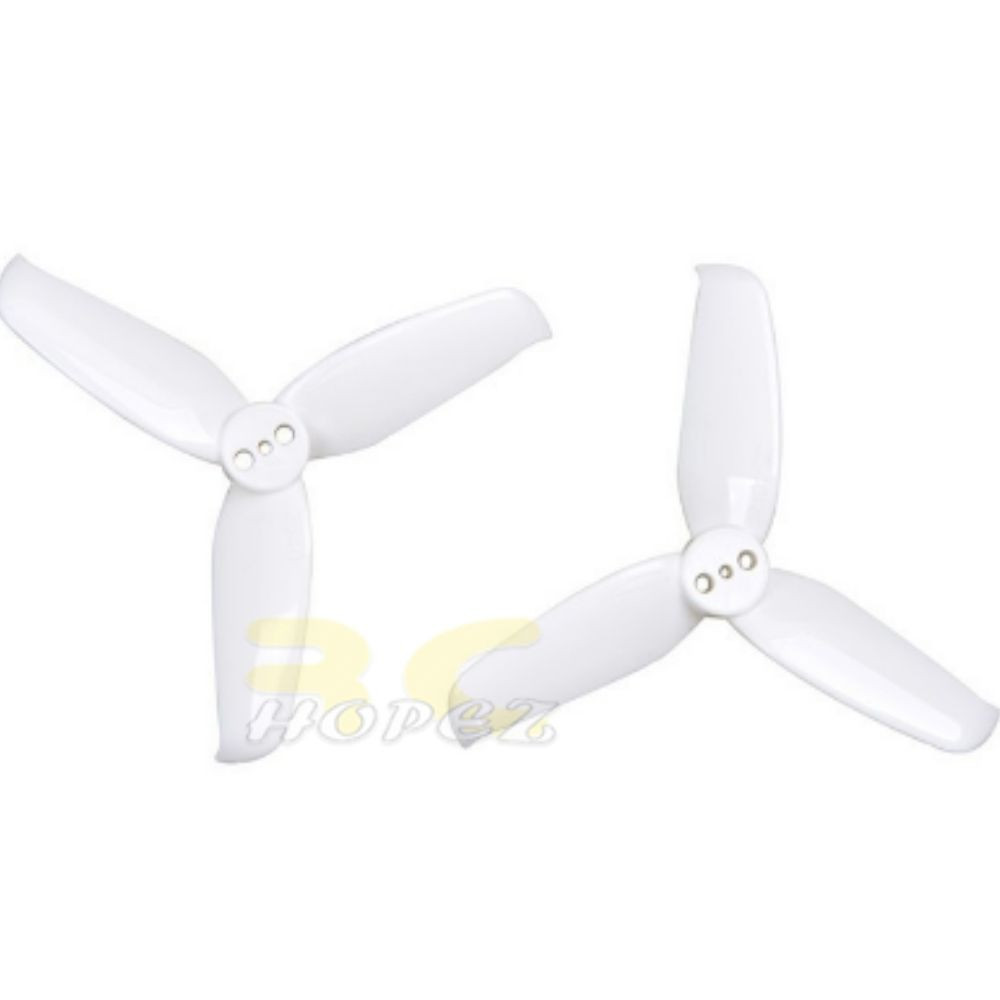 Gemfan Flash 2540 – 4 Paires Hélices 3 Lames 2.5x4 Pouces – Trou 1.5mm – Pour Moteur 1105 Drone RC