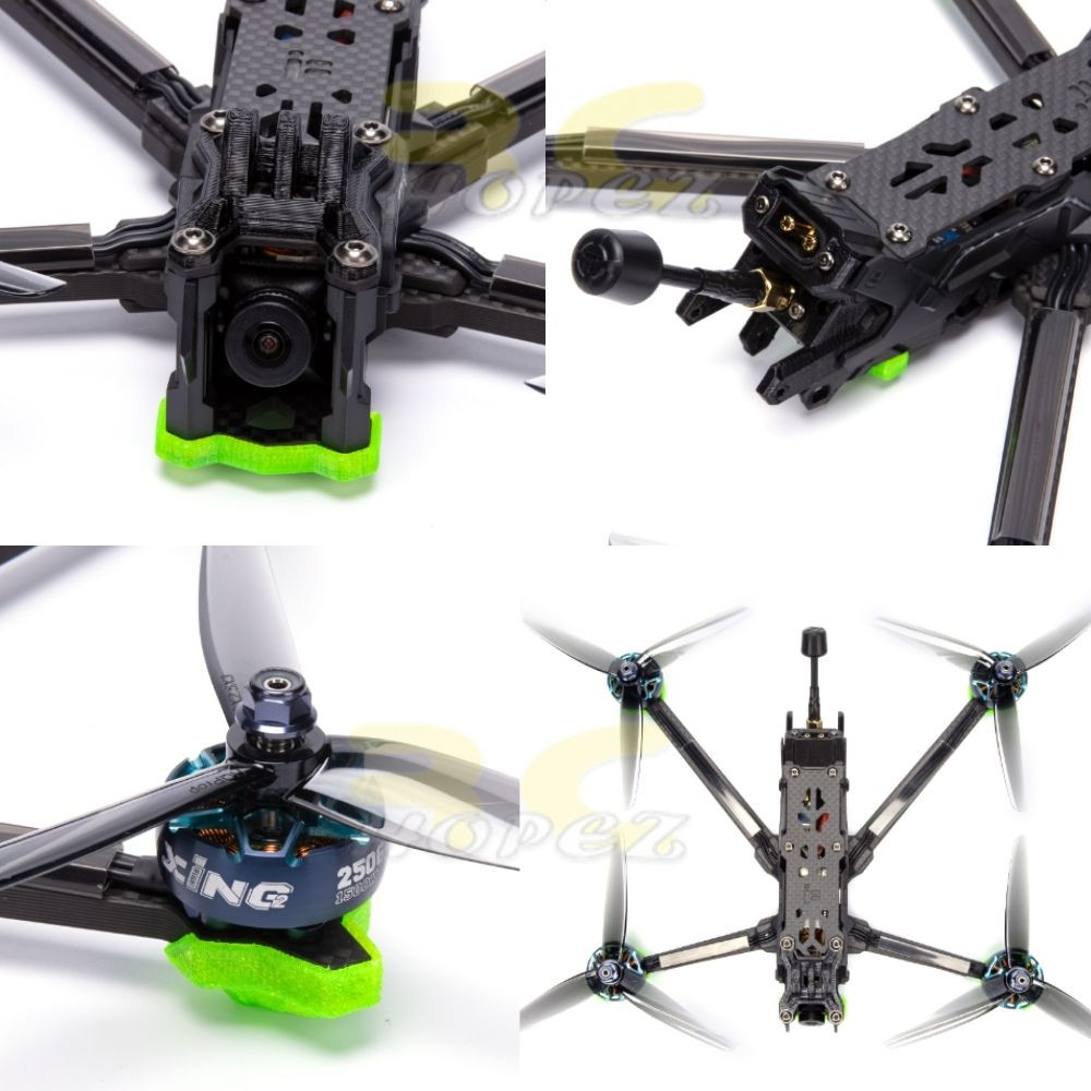 iFlight Nazgul Evoque F6D DeadCat Analog 6S 6 Inch FPV Racing Drone