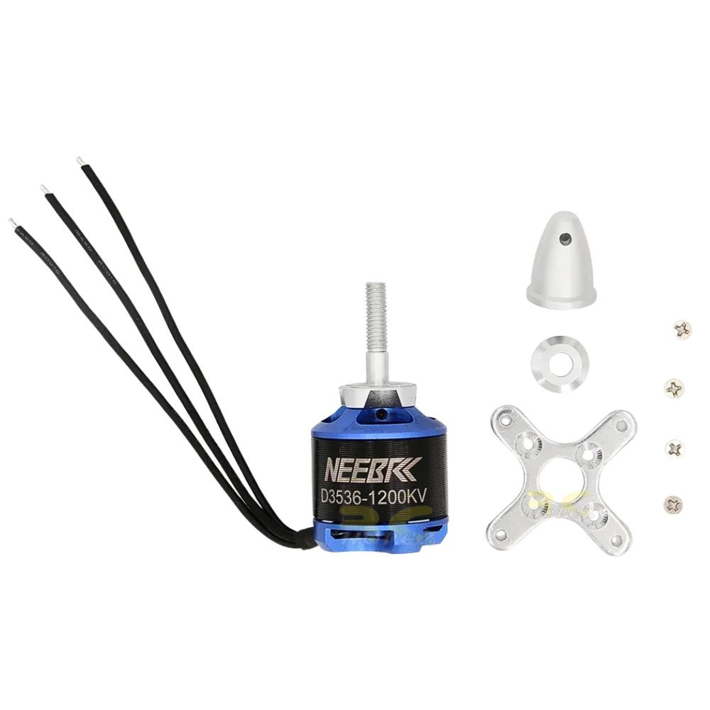 NEEBRC D3536 1200KV 2-4S Brushless Motor for RC FPV Fixed Wing Airplane ...