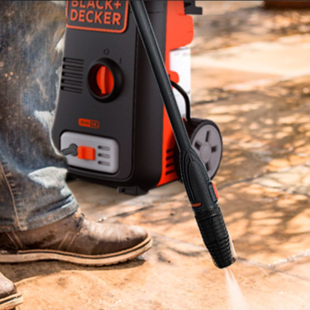 BLACK & DECKER 1400W Water Jet Cleaner BW14 (High Pressure) 1NOWmy