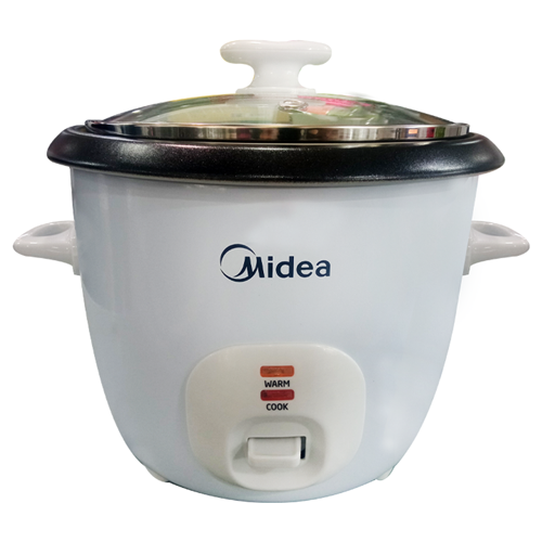 MIDEA 1.3L Rice Cooker MGGP10B (Glass Lid Cover) 1NOWmy Digimate